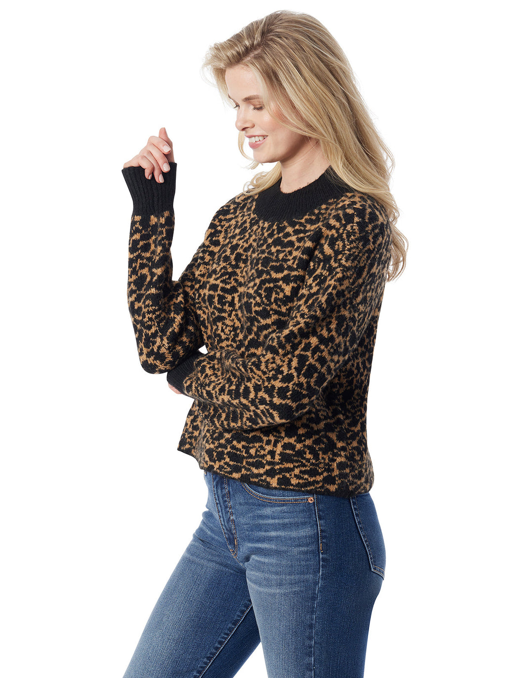 Portia Sweater in Honey Gold Combo