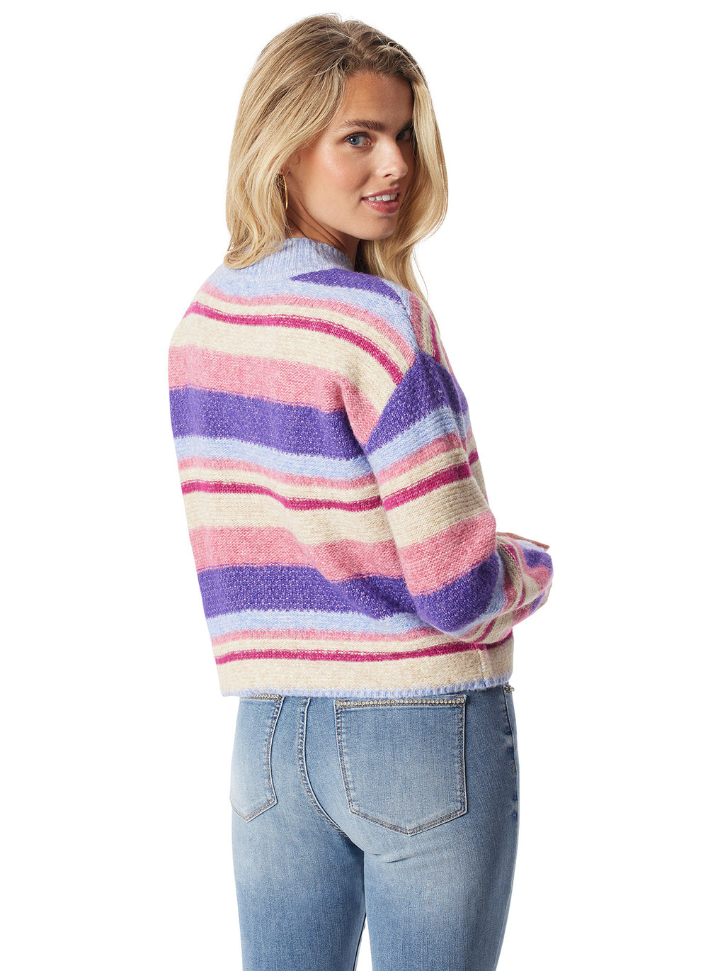 Portia Sweater in Baby Lavender