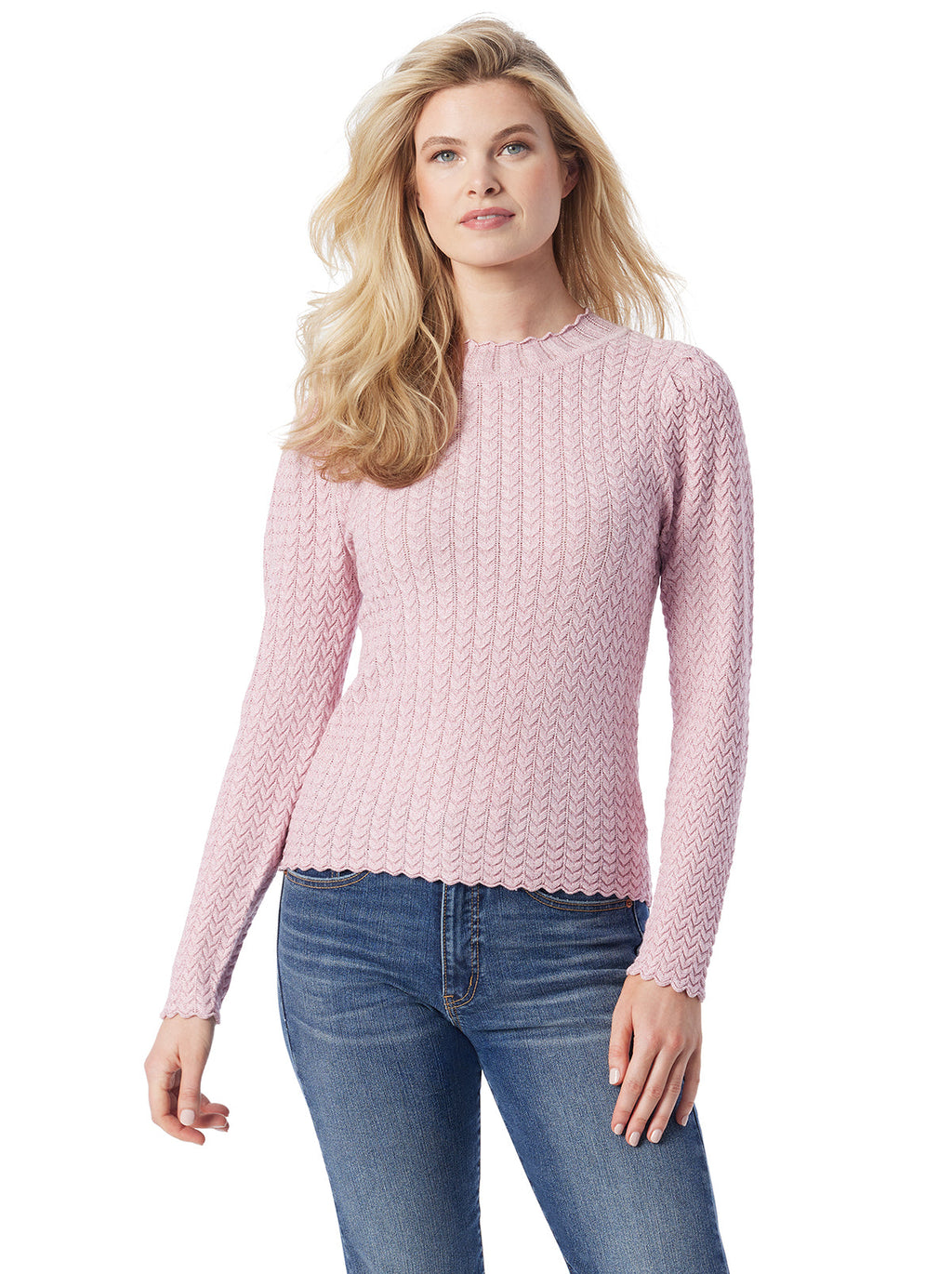Camilla Sweater in Silver Pink