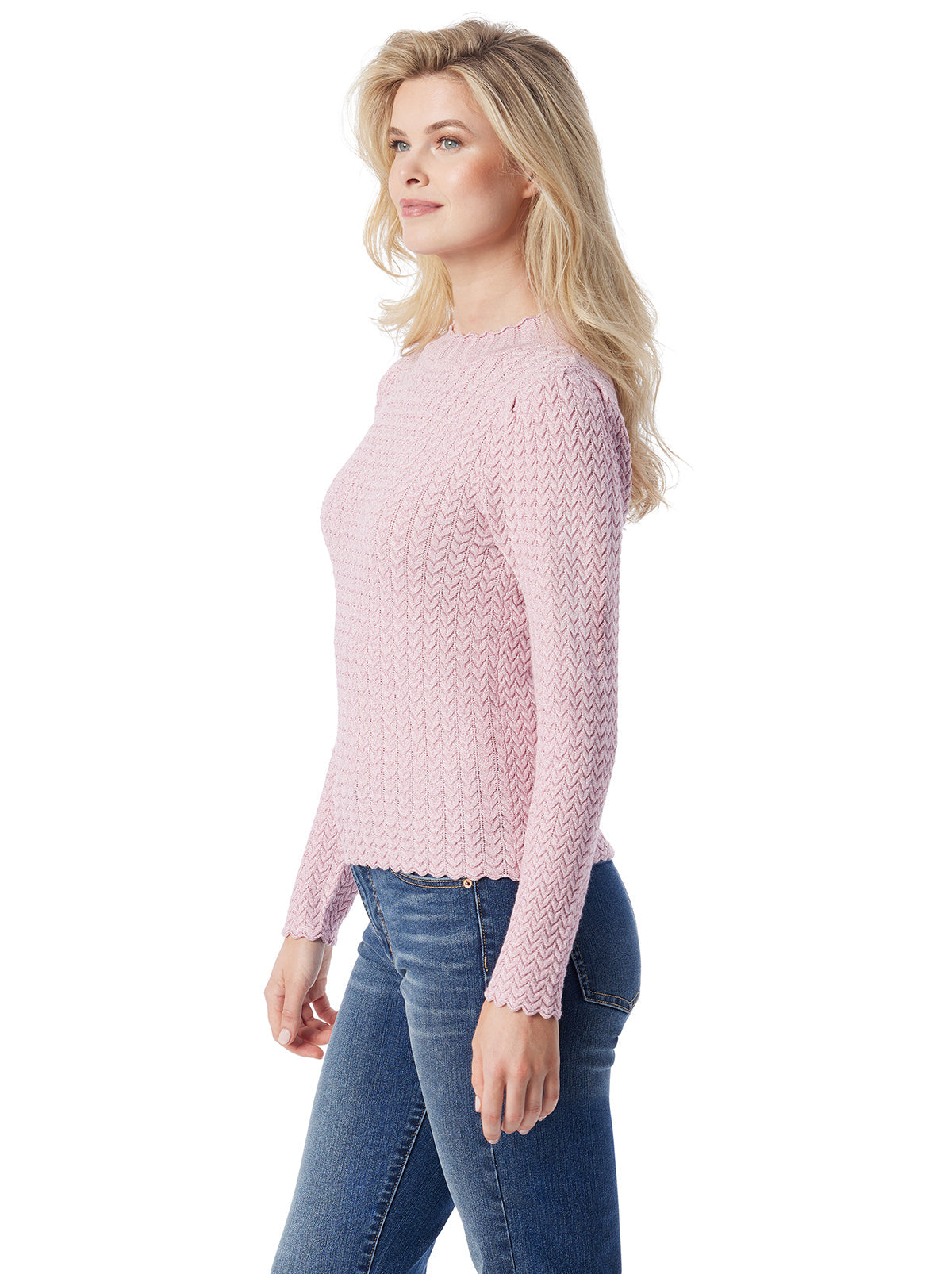 Camilla Sweater in Silver Pink