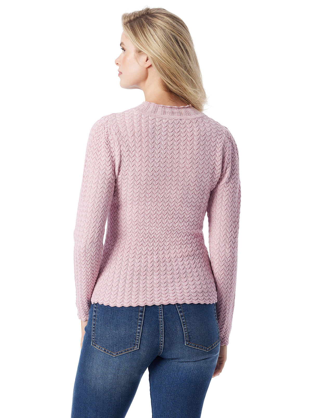 Camilla Sweater in Silver Pink