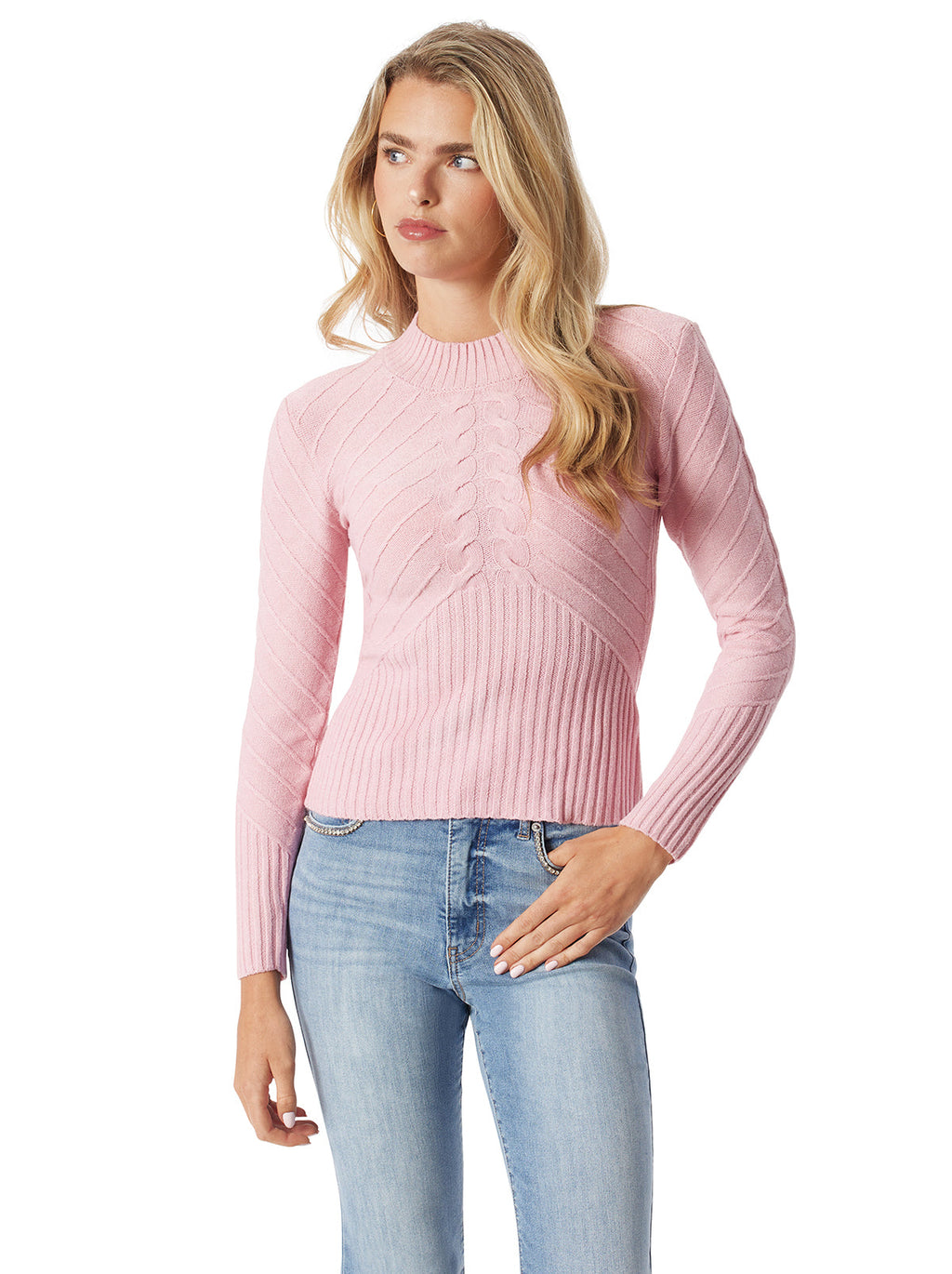 Adena Sweater in Chateau Rose