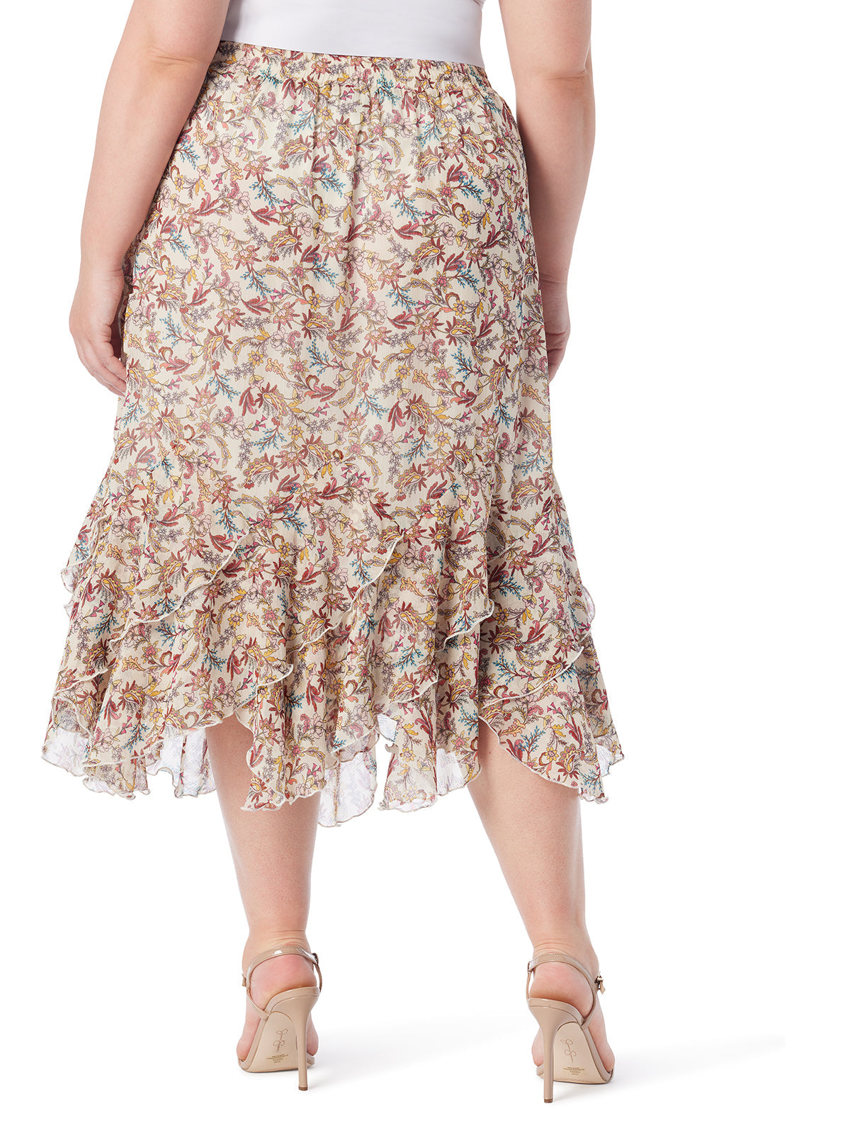 Erie Skirt in Cartoon Florals