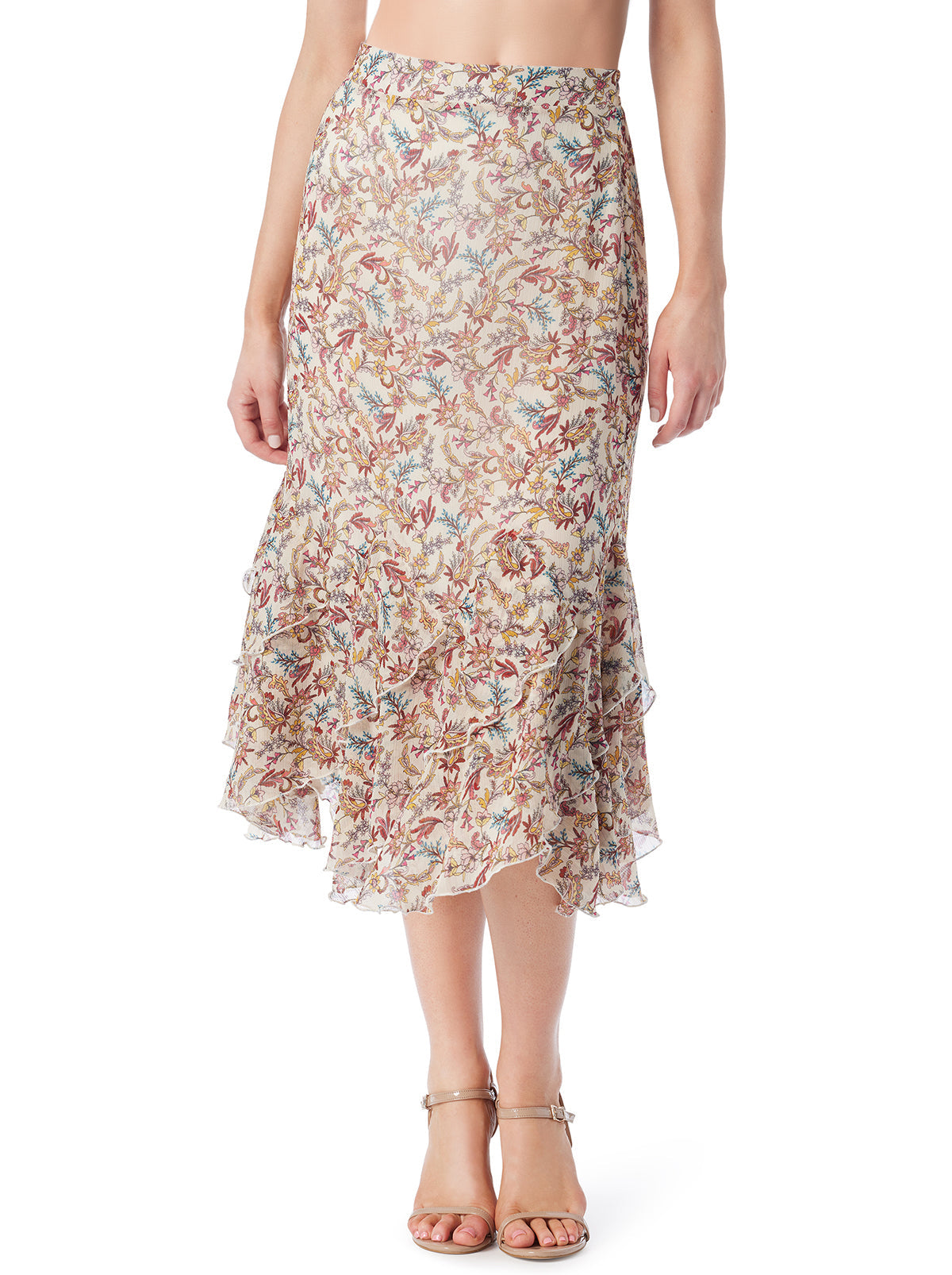 Erie Skirt in Cartoon Florals