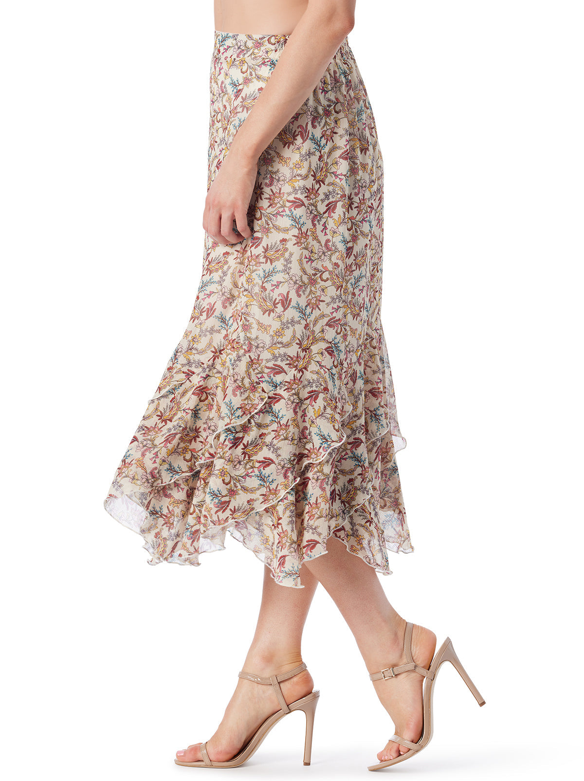 Erie Skirt in Cartoon Florals