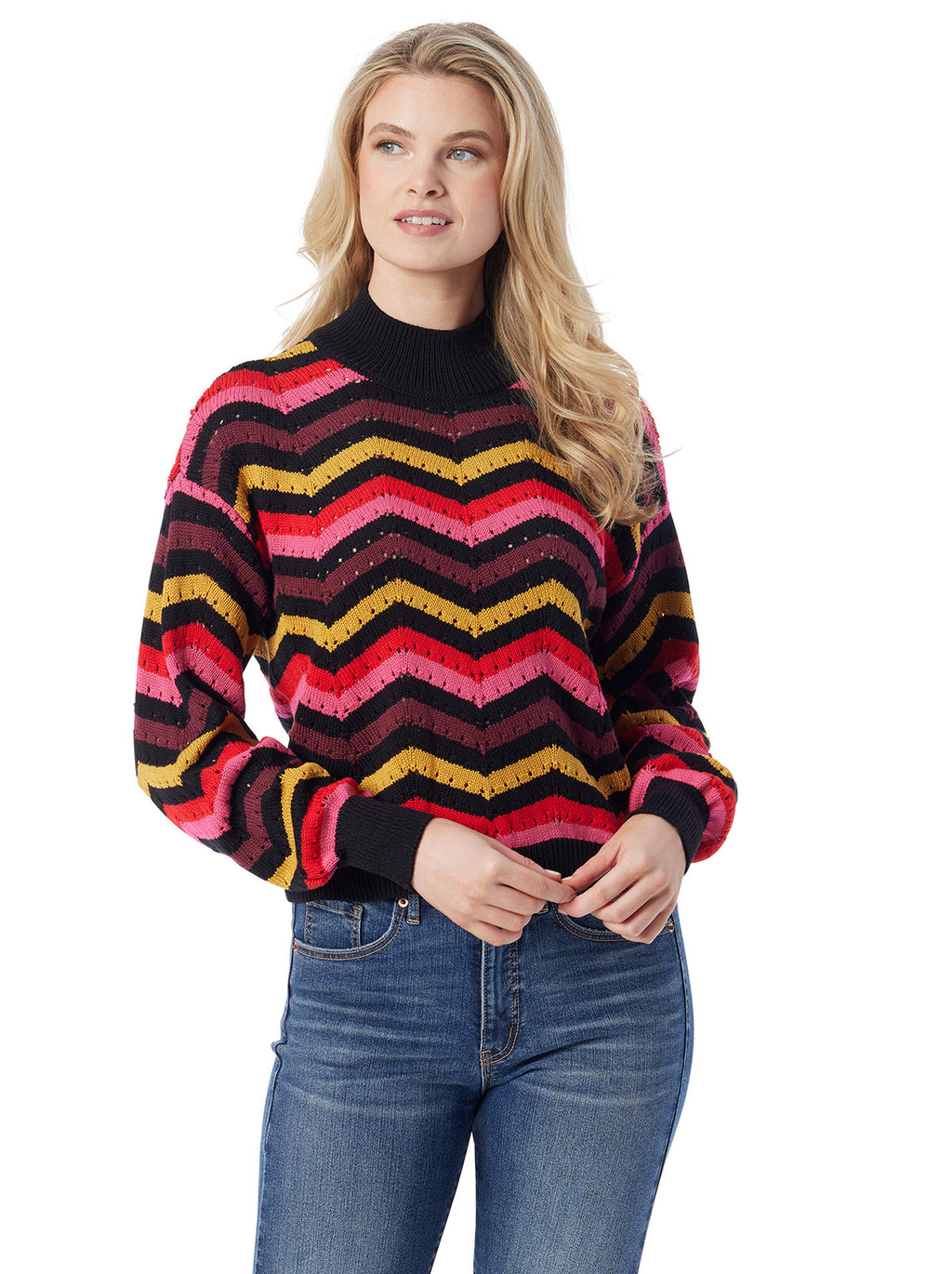 Farai Sweater in Striped Multi