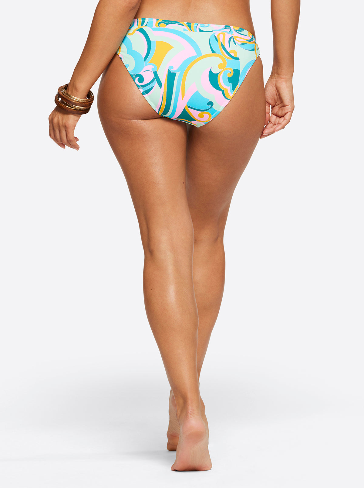 Dream State String Side Hipster in Blue Multi