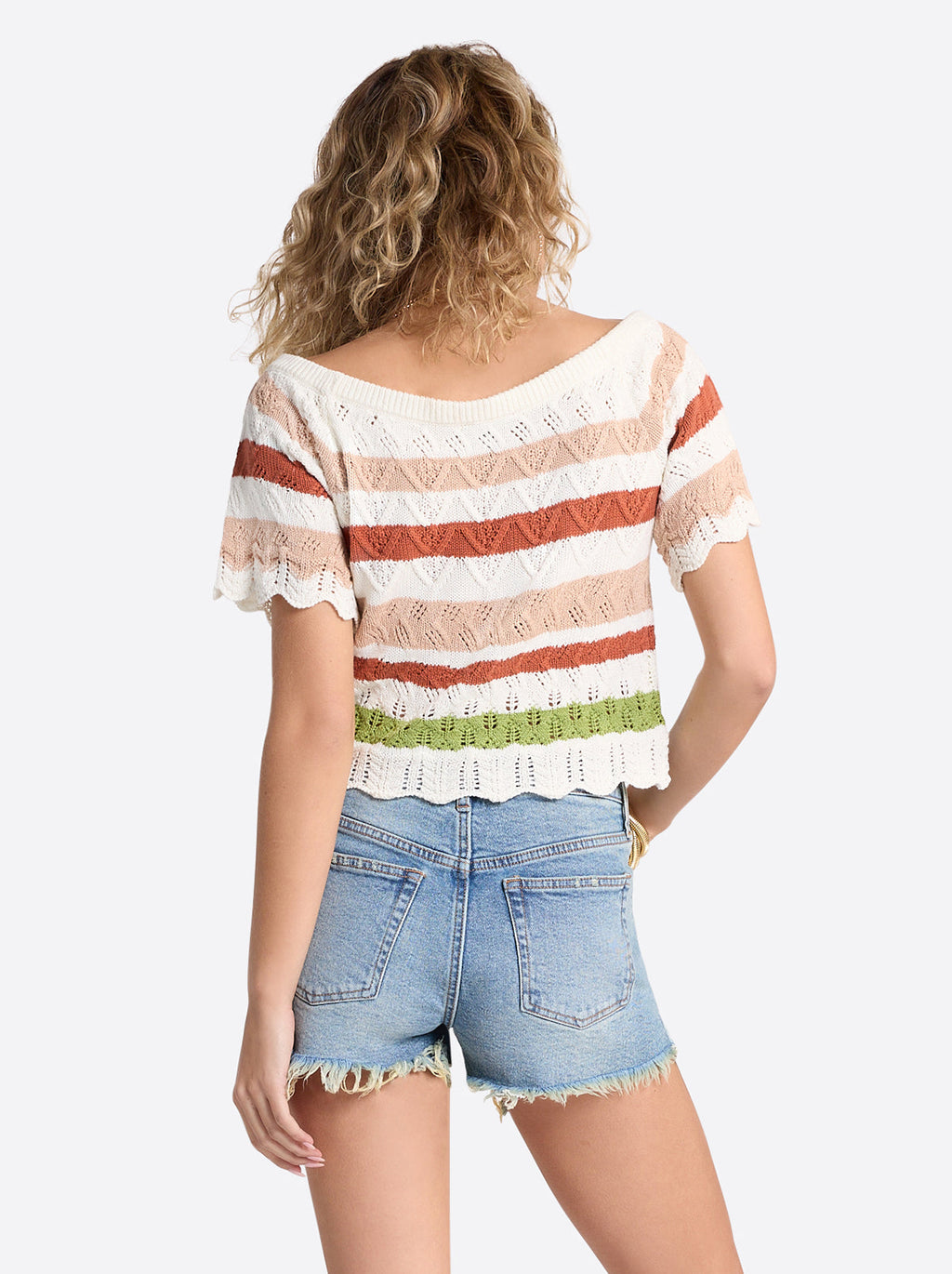 Edlyn Sweater in Gardenia Combo