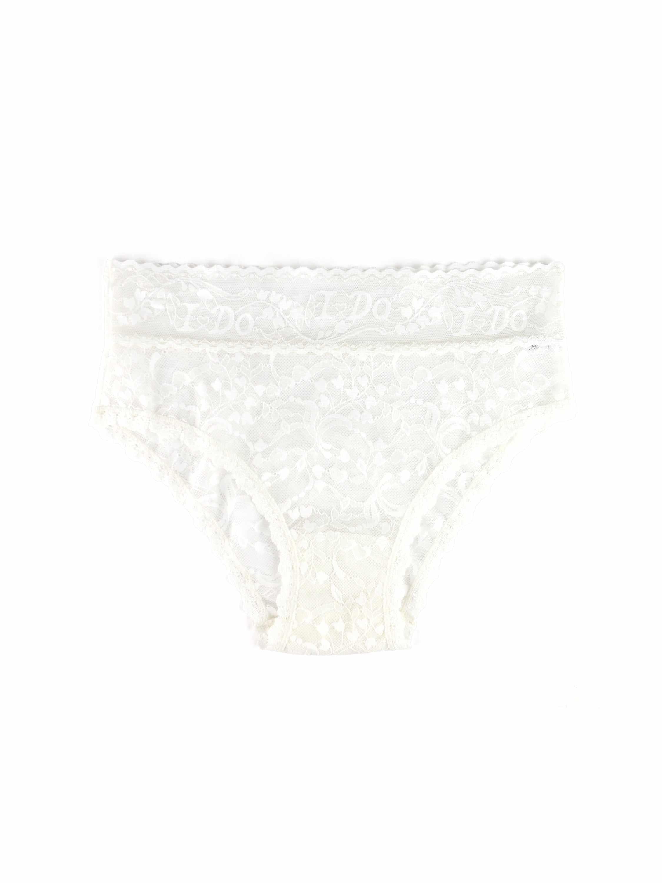 I Do Shimmer Cheeky Brief Light Ivory