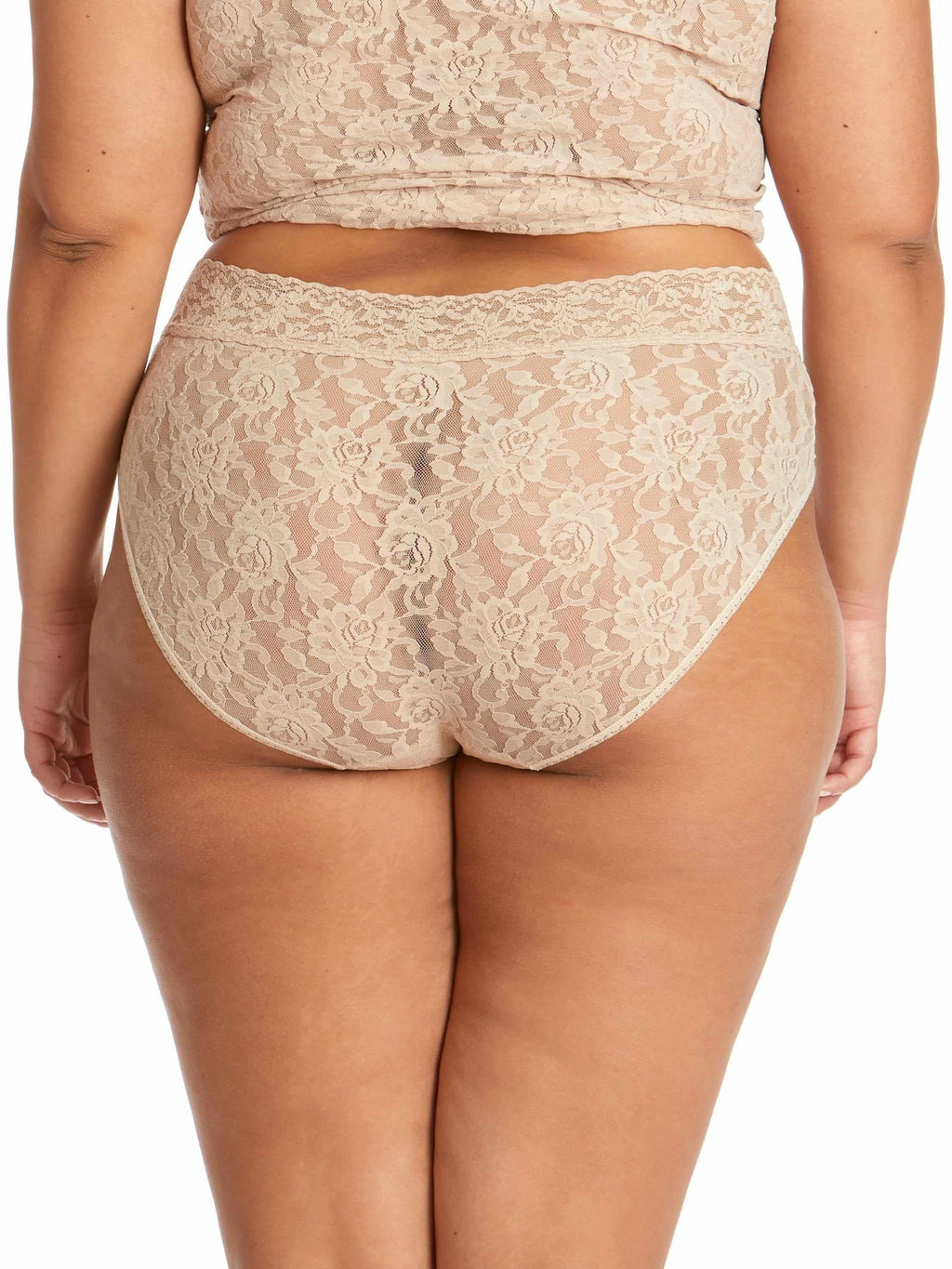 Plus Size Signature Lace® French Brief Chai  Black Friday Sale