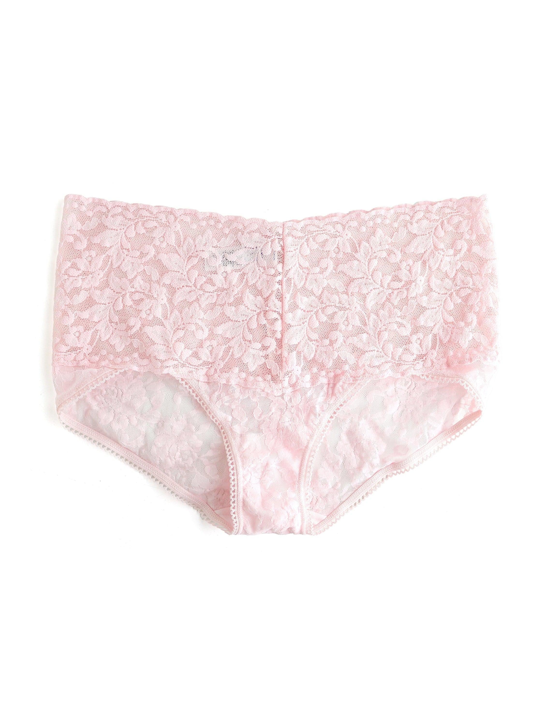 Retro Lace V-Kini Bliss Pink