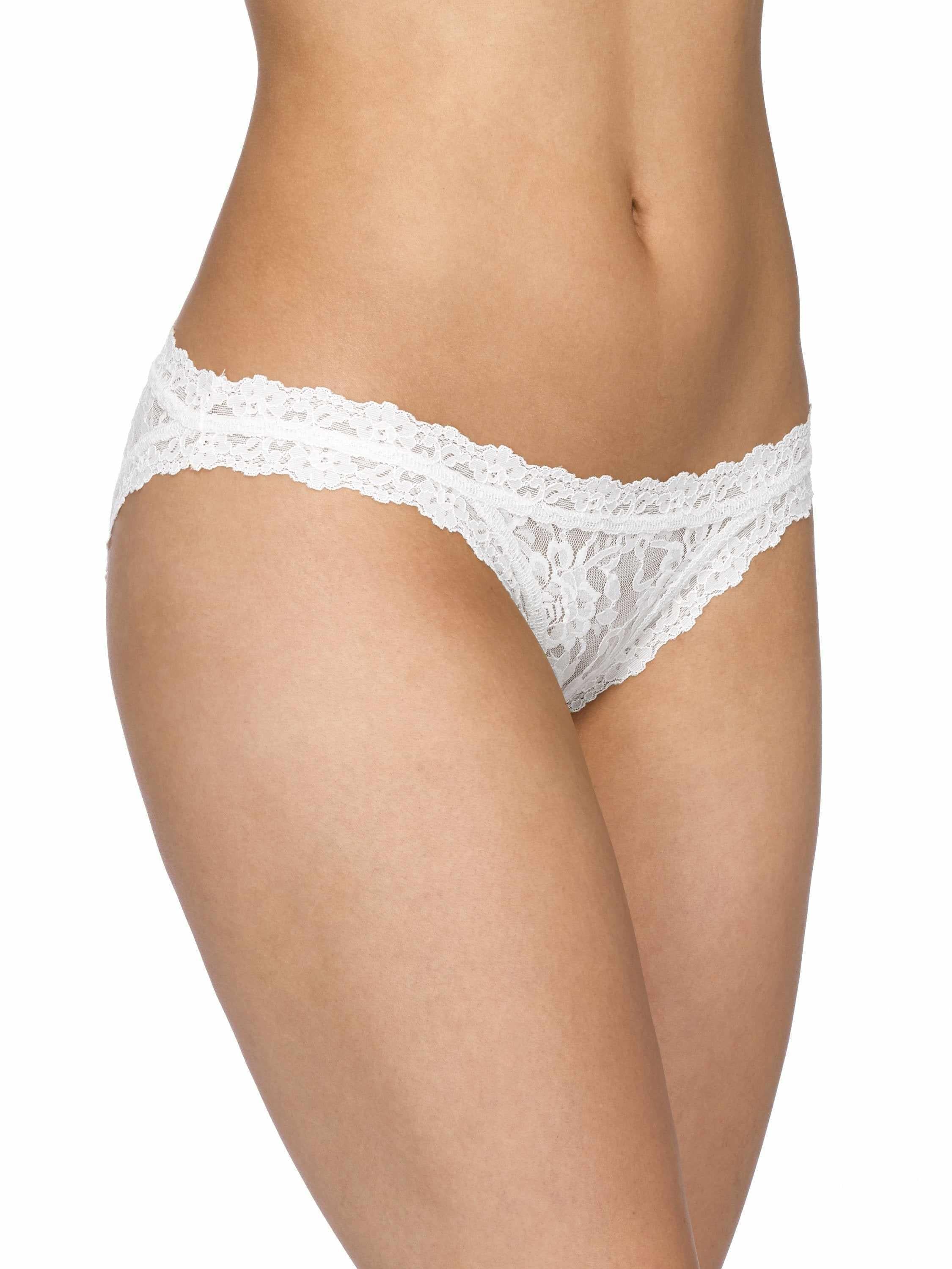 Signature Lace® Brazilian Bikini White  Black Friday Sale