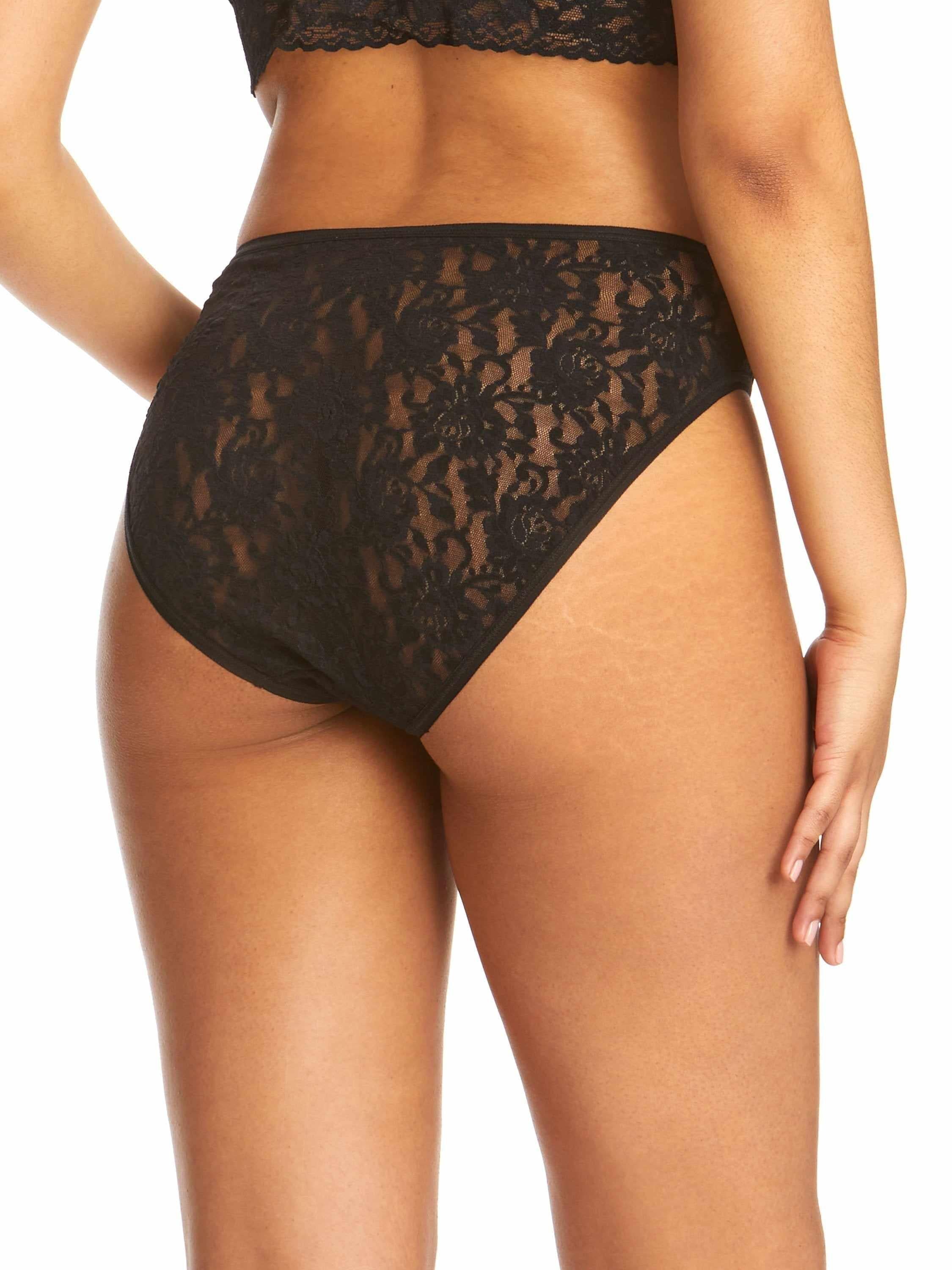 Signature Lace® High Cut Brief Black  Black Friday Sale