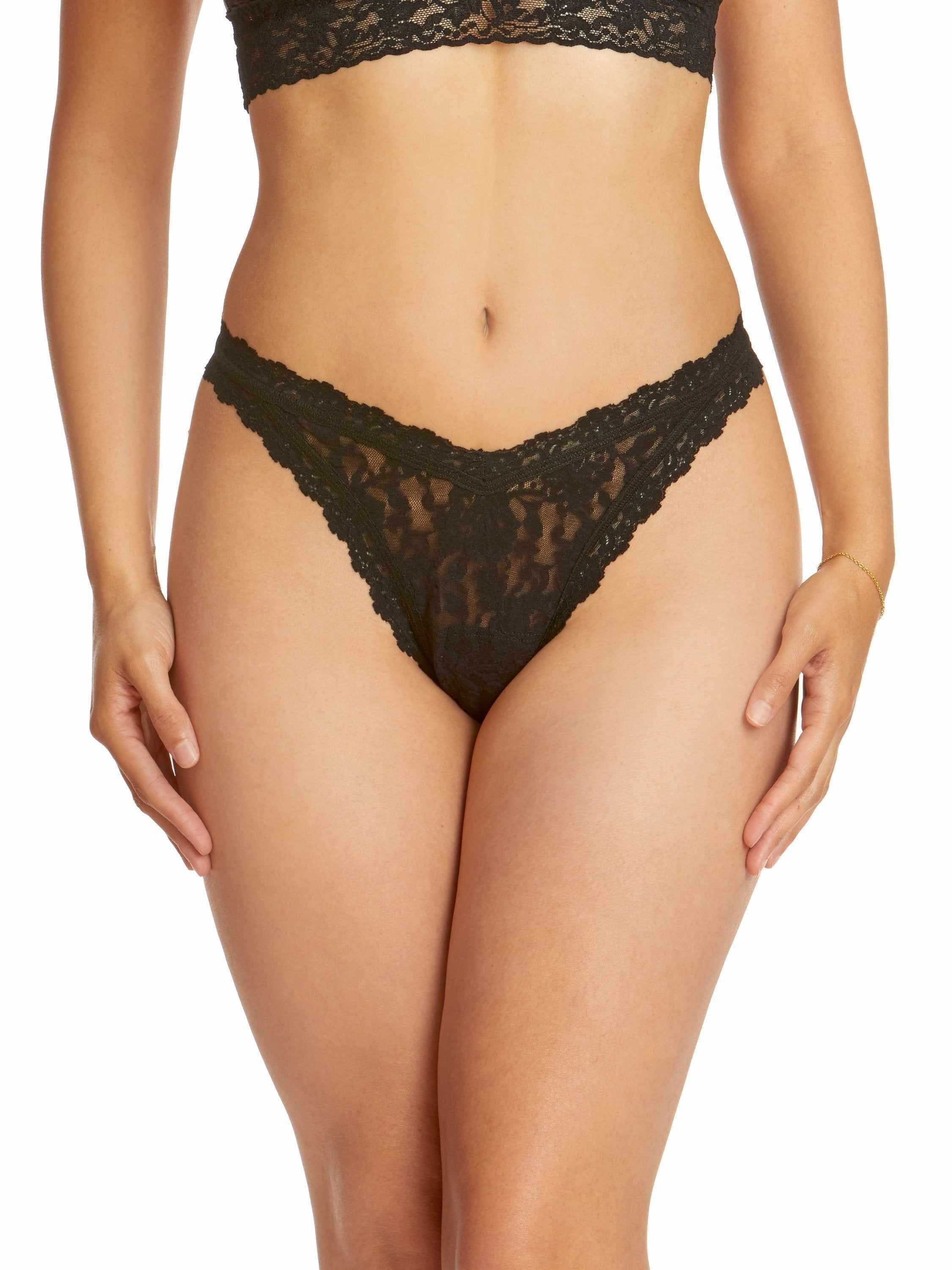 Signature Lace® Tanga Black Black Friday Sale