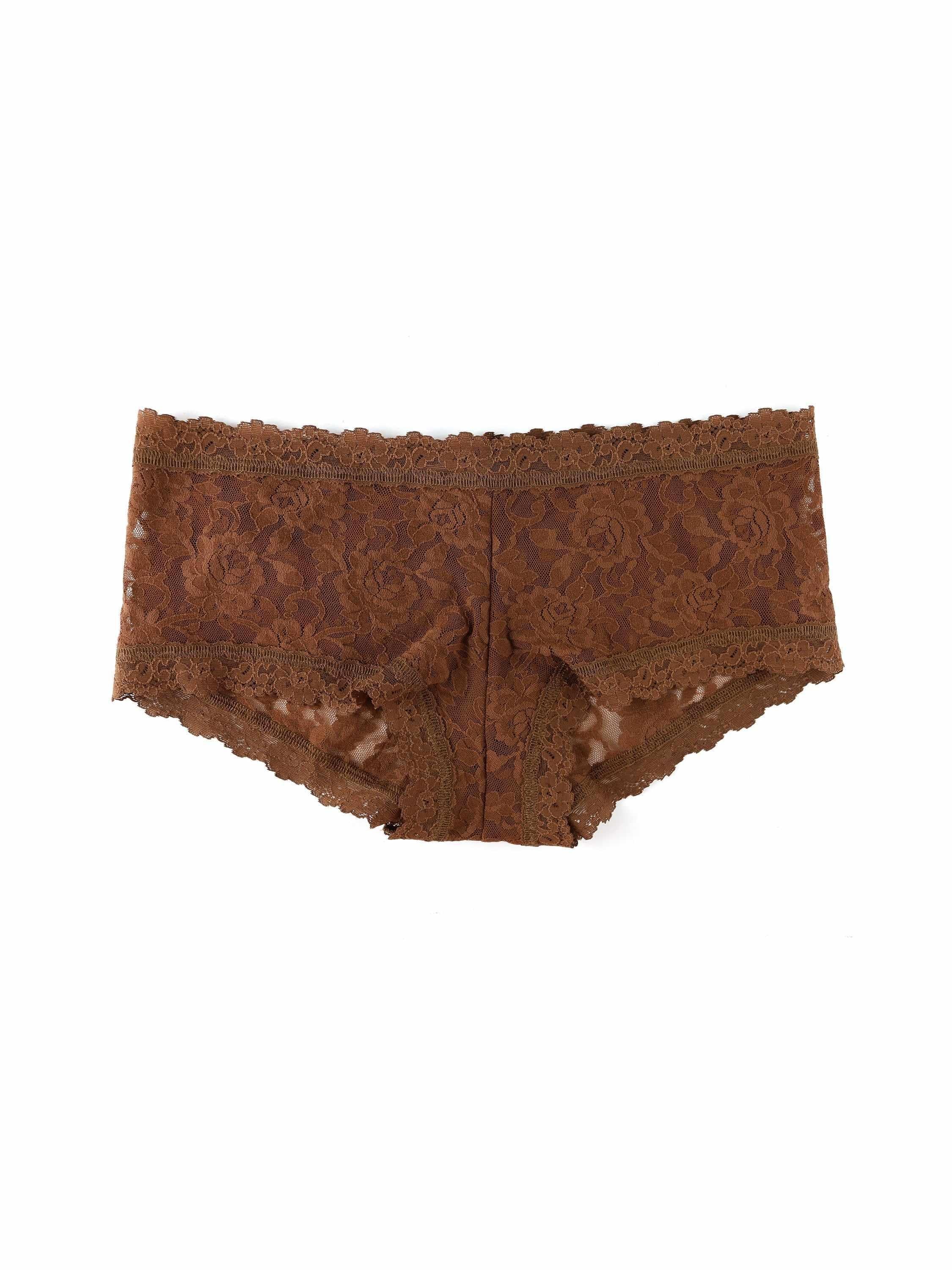Signature Lace® Boyshort Macchiato Brown  Black Friday Sale