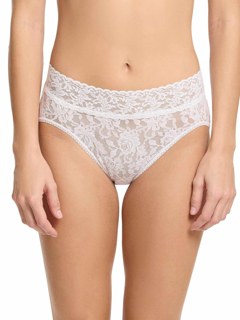 Signature Lace® French Brief White