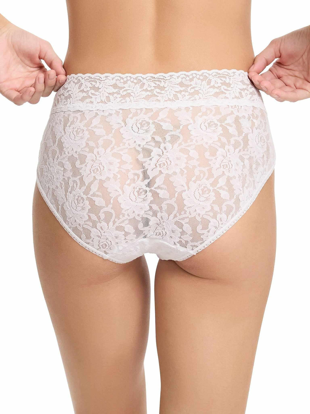 Signature Lace® French Brief White