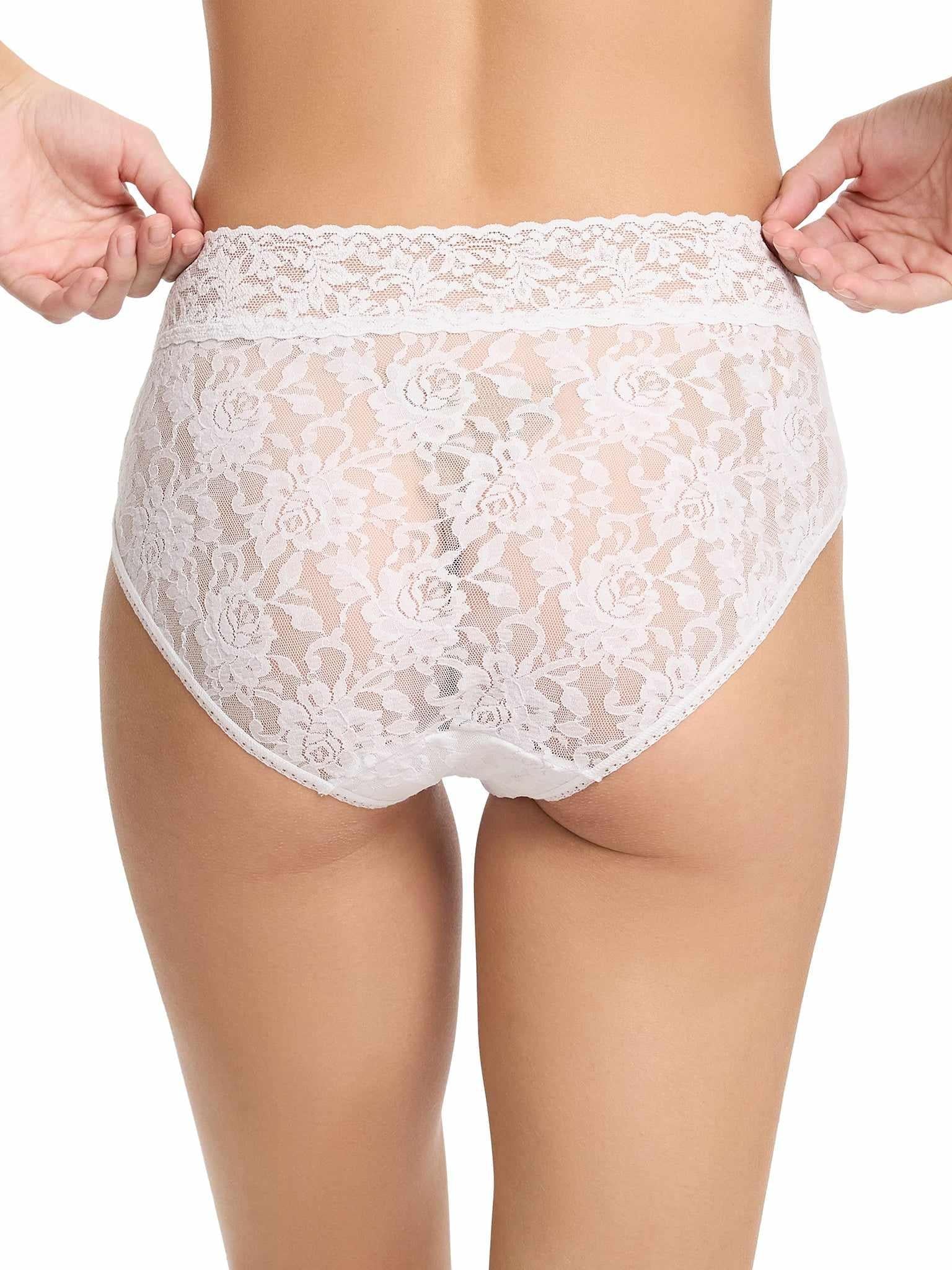 Signature Lace® French Brief White