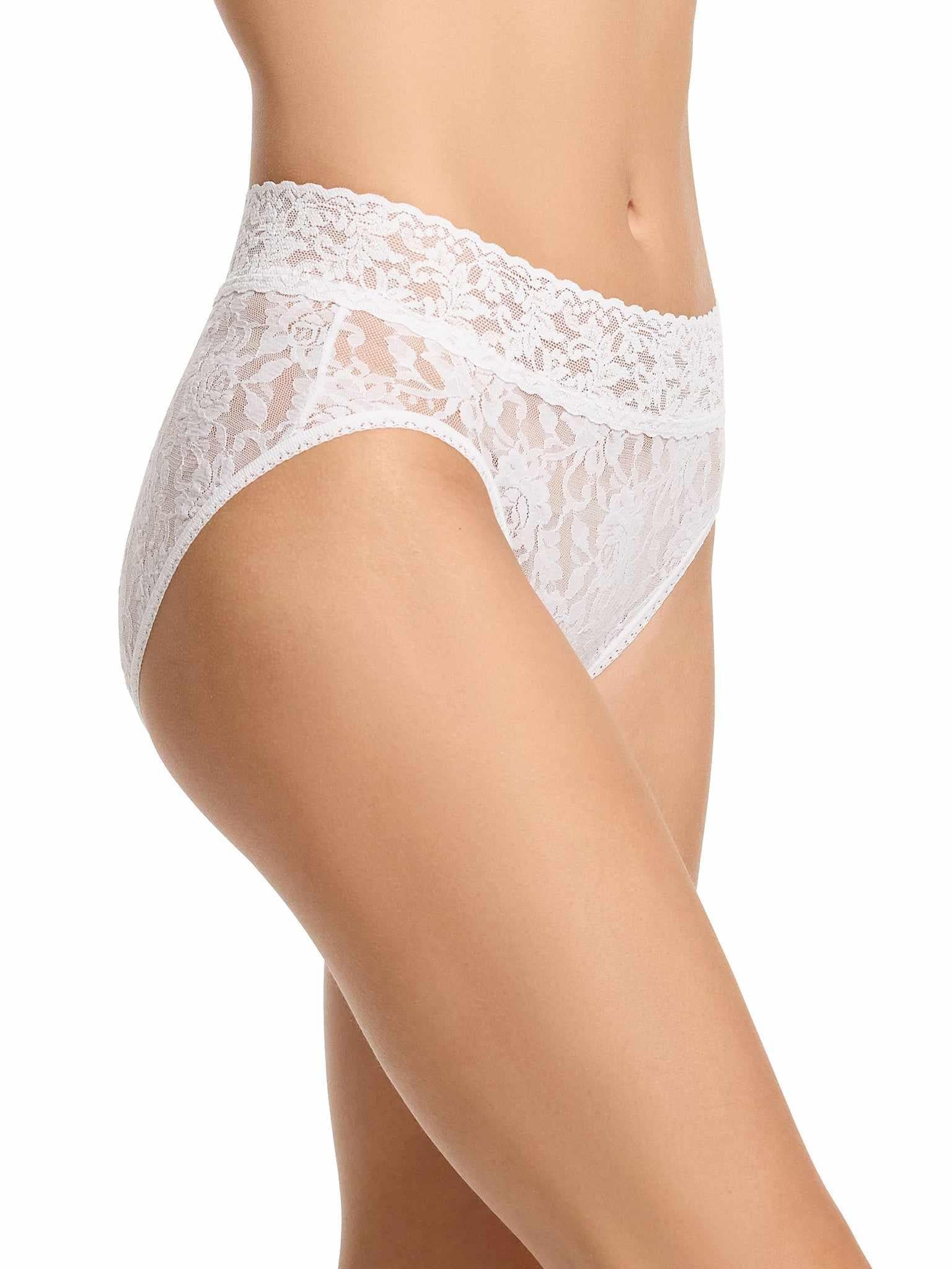 Signature Lace® French Brief White
