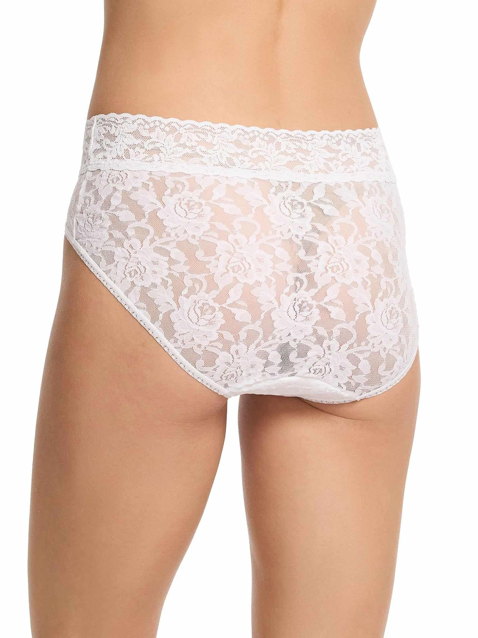Signature Lace® French Brief White