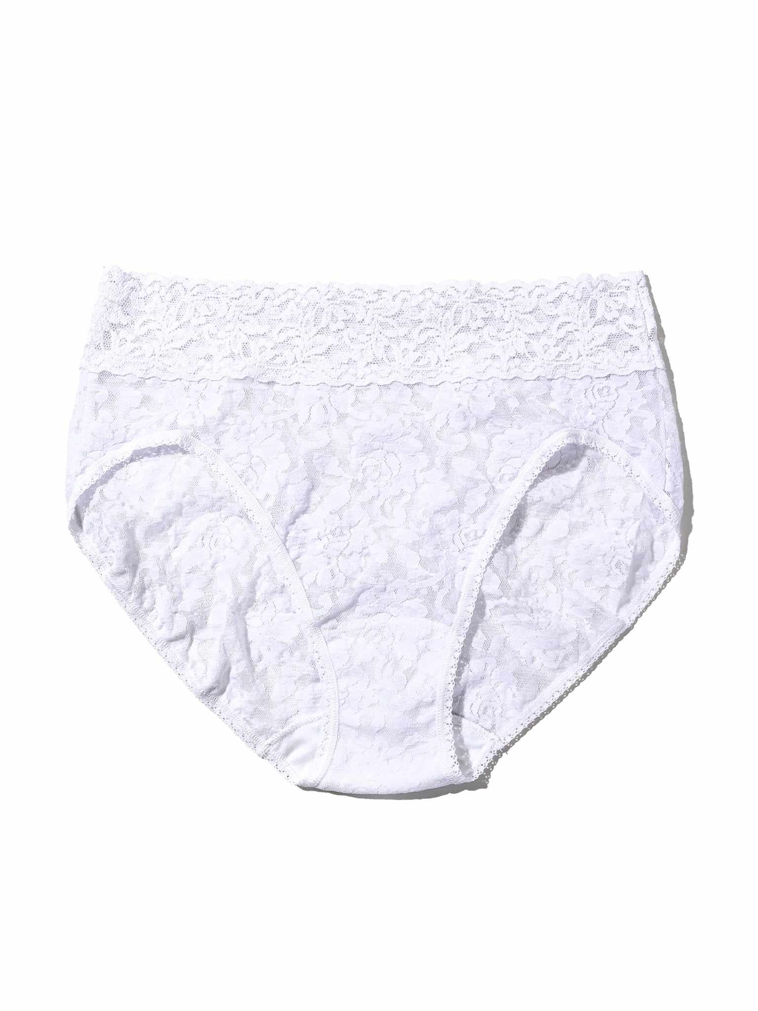 Signature Lace® French Brief White