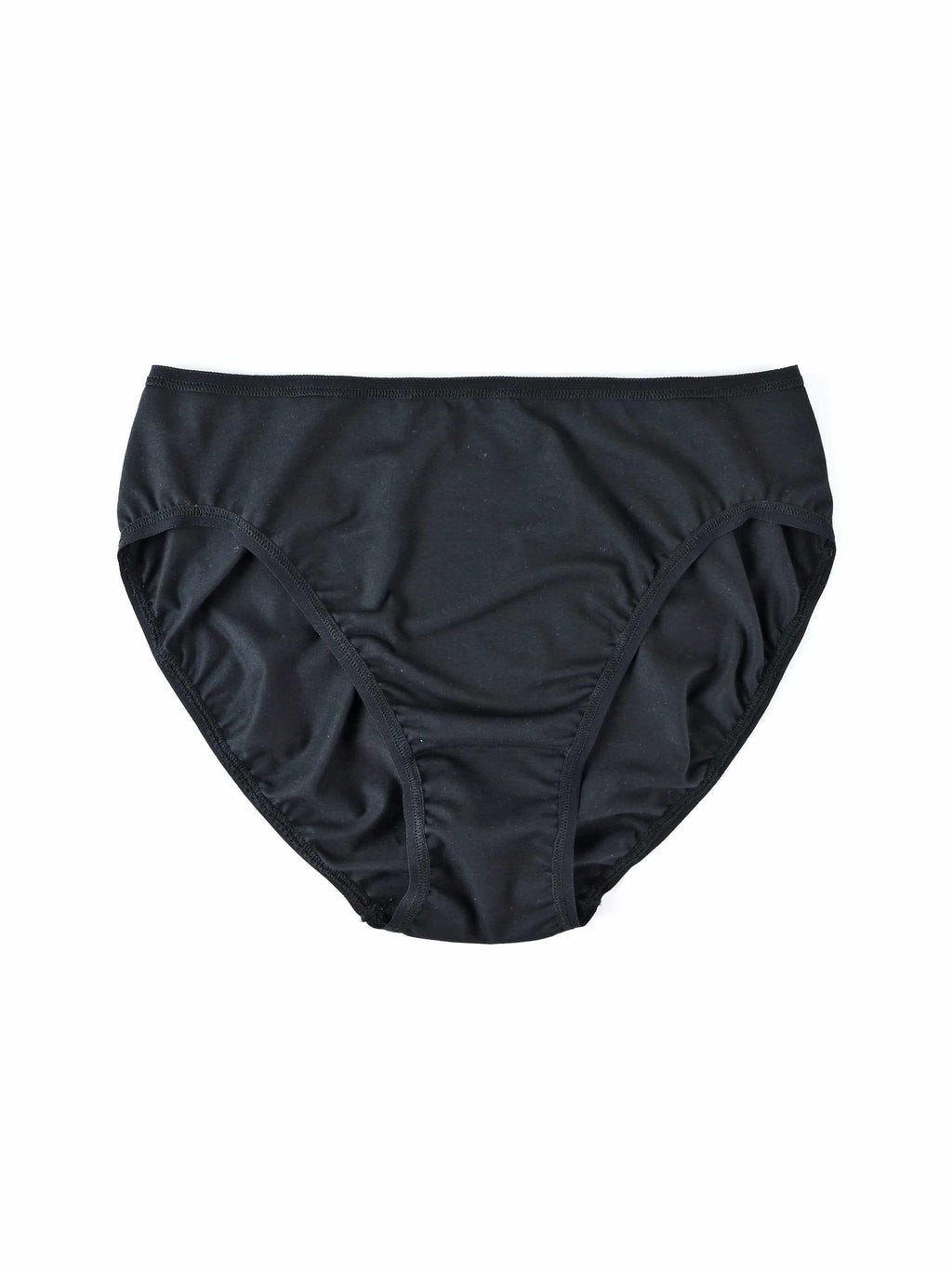 Supima® Cotton High Cut Brief Black  Black Friday Sale
