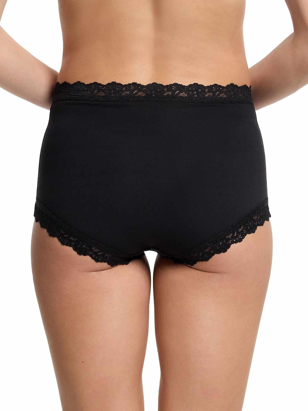 Supima® Cotton High Rise Boyshort Black  Black Friday Sale