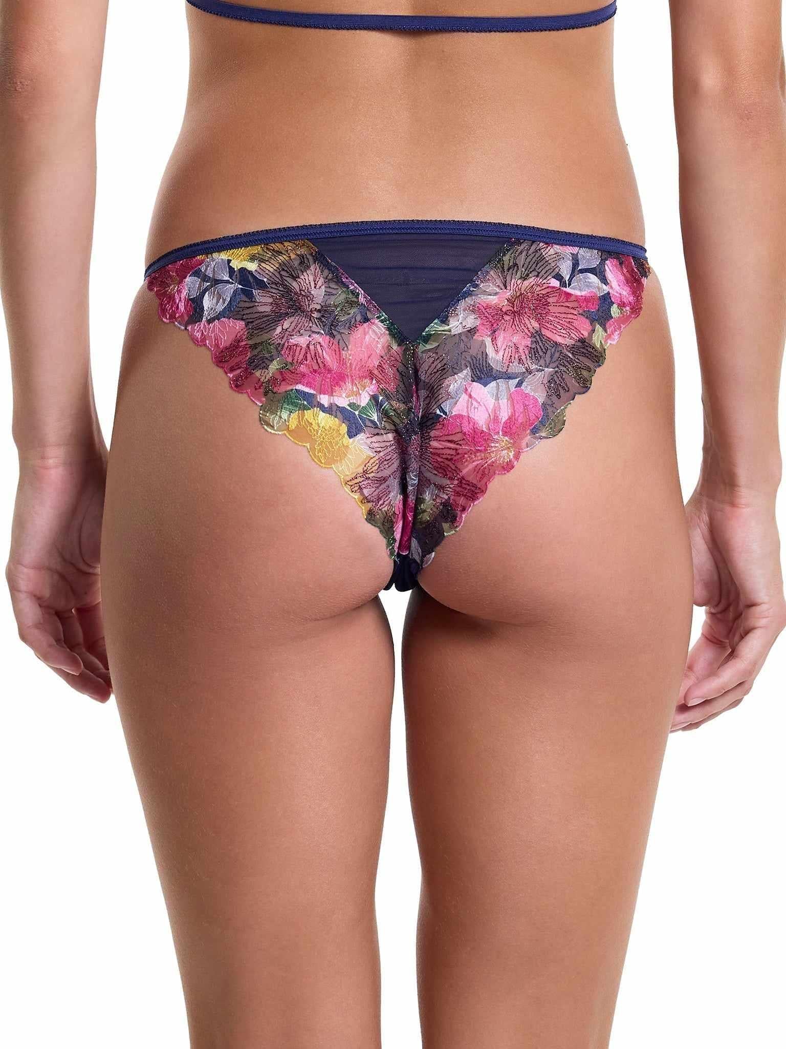 &oh Wildly Blooming Tanga Dark Sky Blue  Black Friday Sale