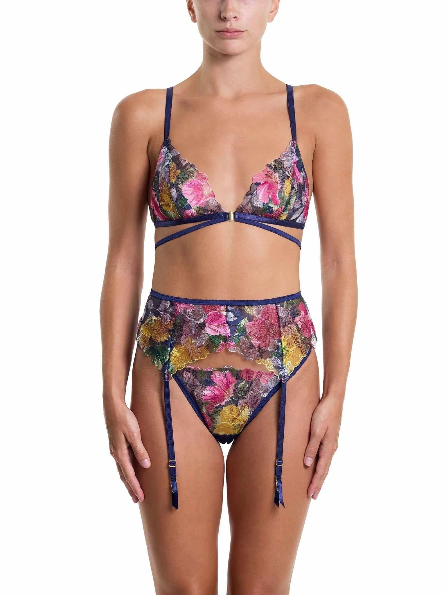 &oh Wildly Blooming Tanga Dark Sky Blue  Black Friday Sale