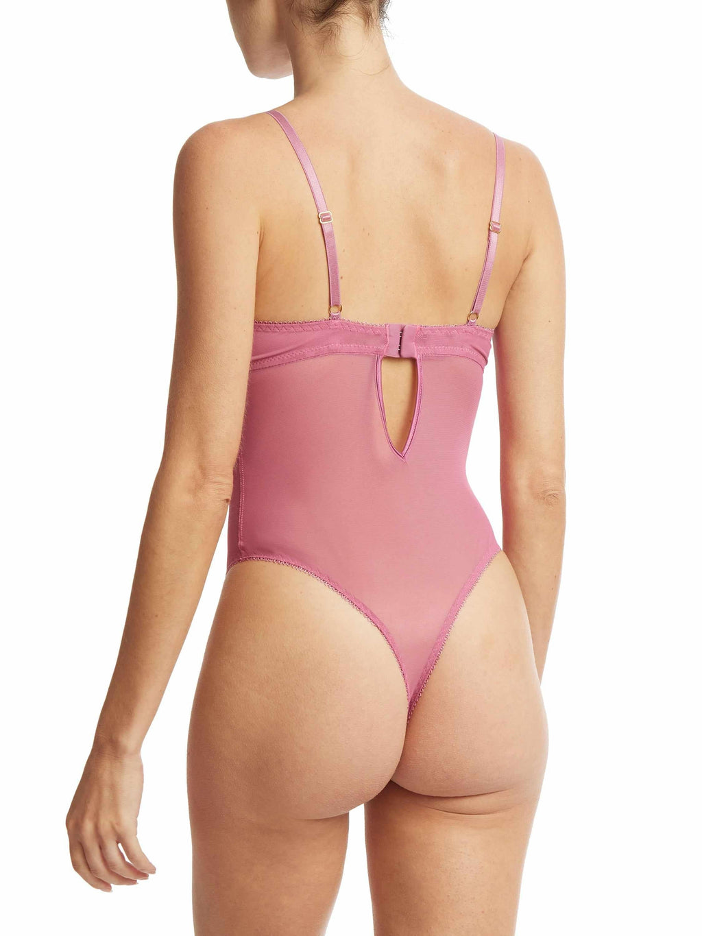 &oh™ Along The Lines Underwire Bodysuit Rosehip Pink  Black Friday Sale