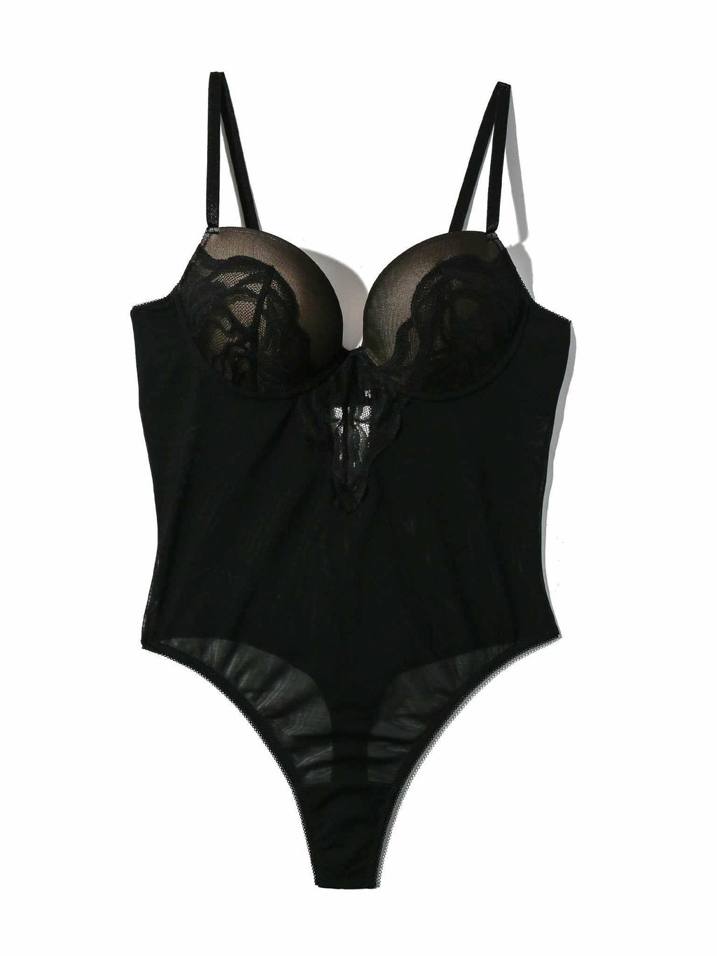 &oh™ Dark Romance Underwire Bodysuit Black  Black Friday Sale