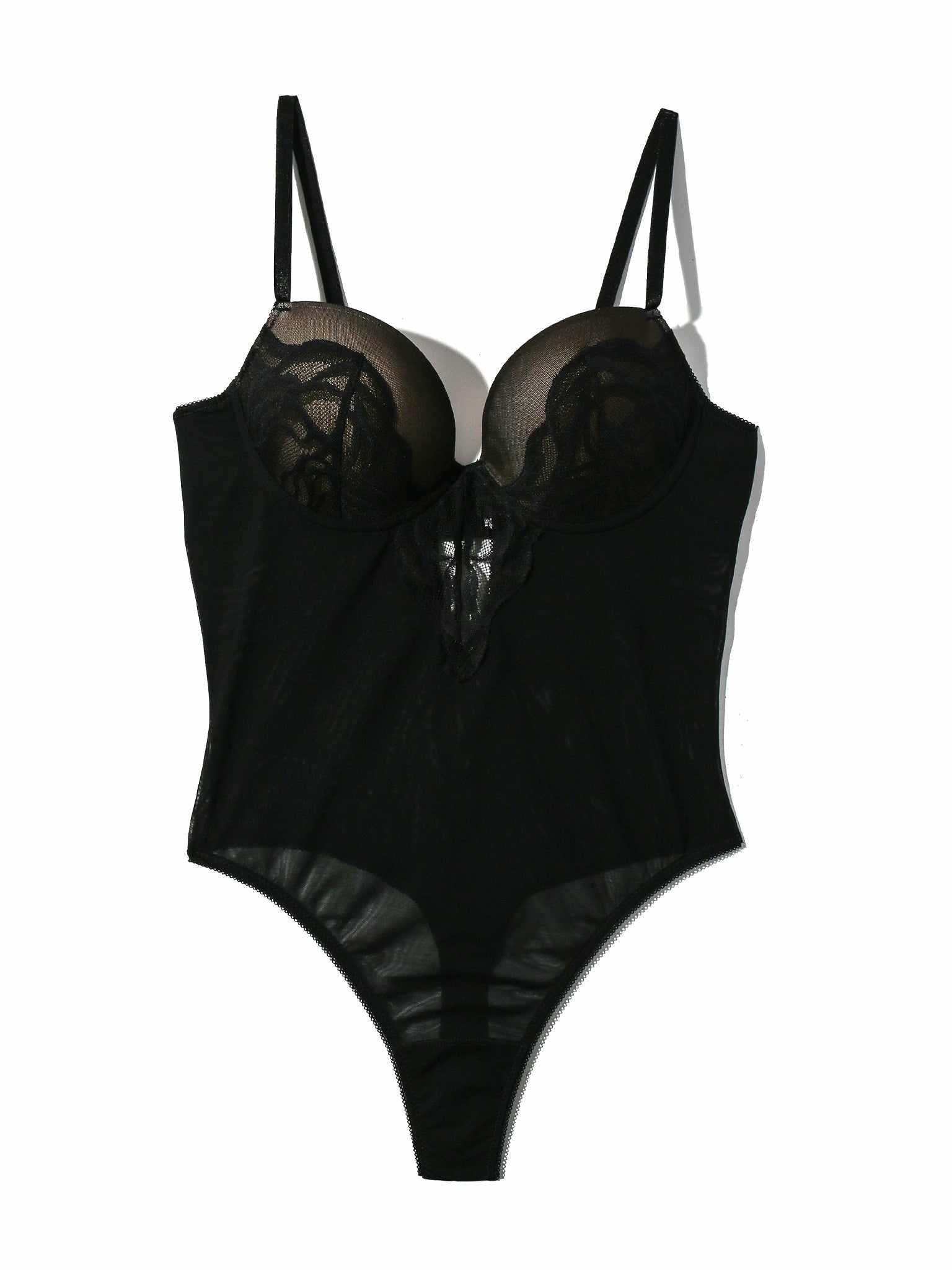 &oh™ Dark Romance Underwire Bodysuit Black  Black Friday Sale