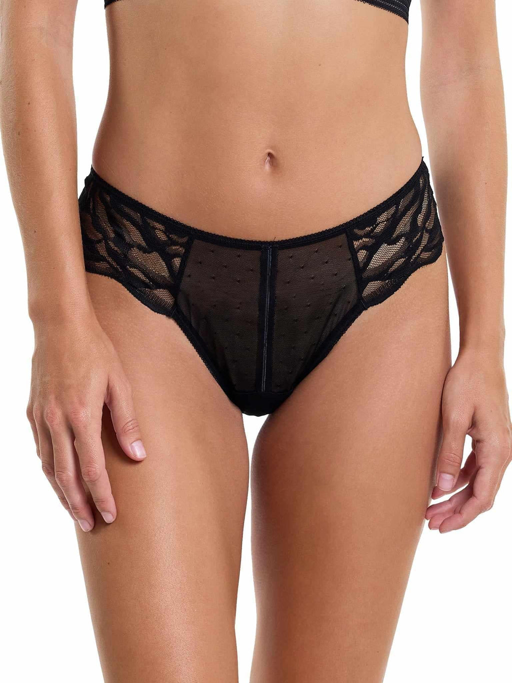 &oh™ Glamorous Grunge Diamond Thong Black  Black Friday Sale