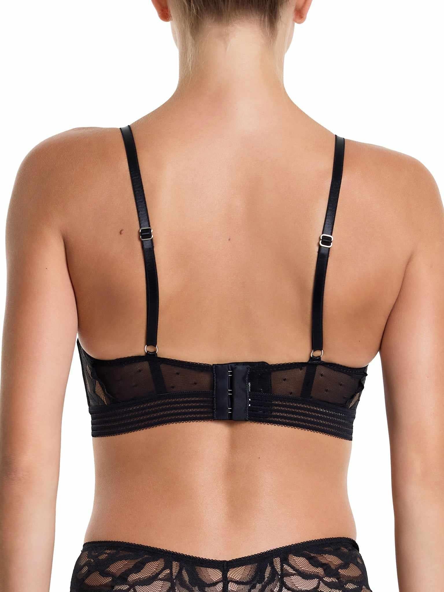 &oh™ Glamorous Grunge Longline Underwire Bra Black  Black Friday Sale