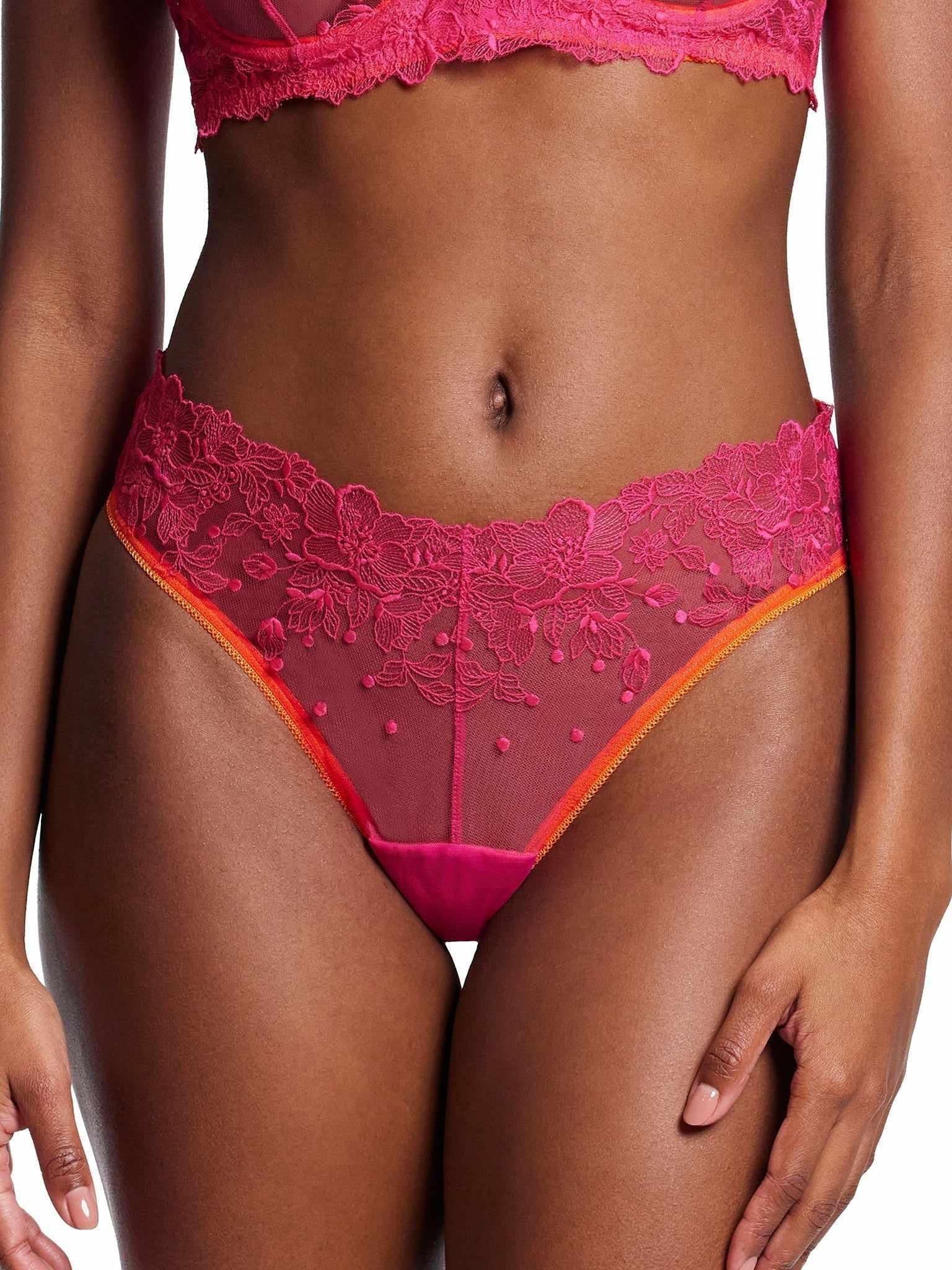&oh™ In Full Bloom Original Rise Thong Kiss Me Pink  Black Friday Sale