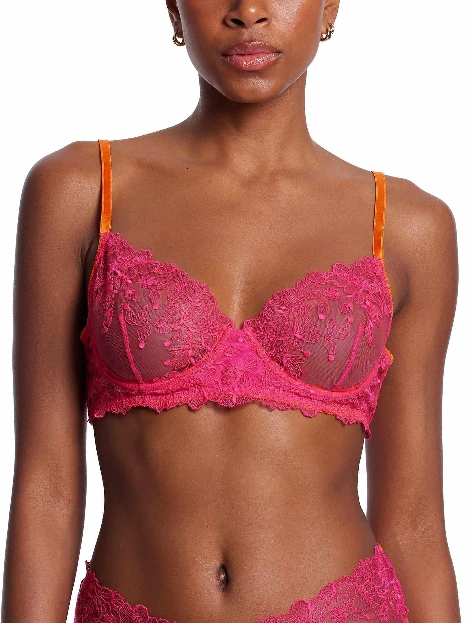&oh™ In Full Bloom Underwire Bra Kiss Me Pink  Black Friday Sale