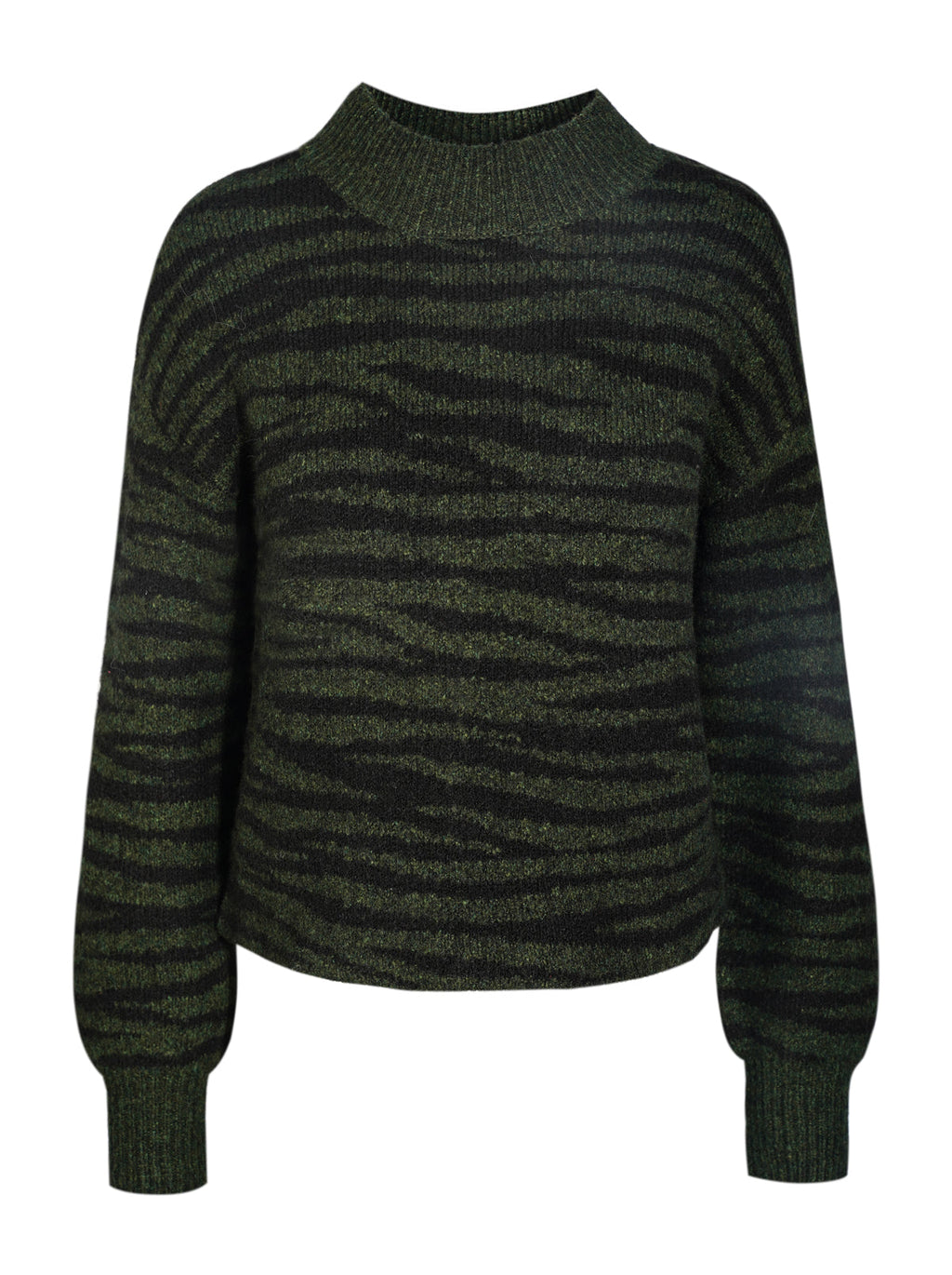 Portia Sweater in Animal Jacquard
