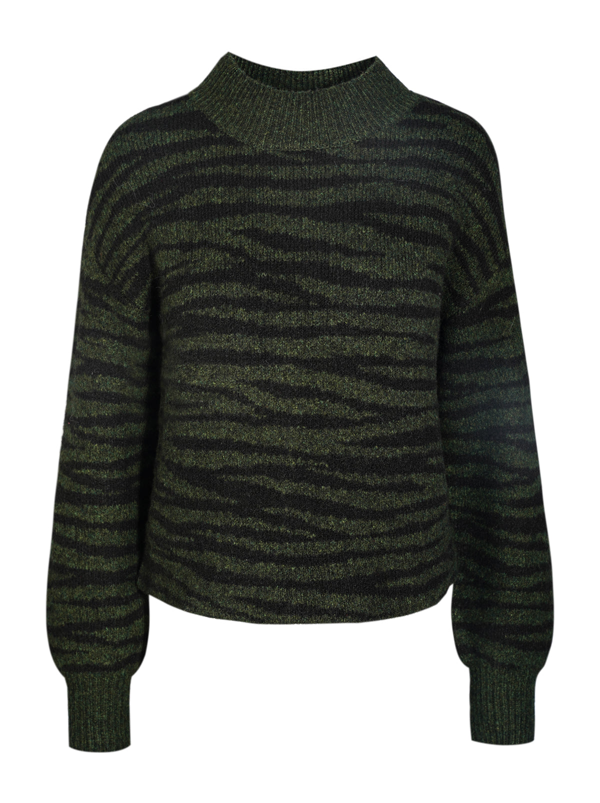 Portia Sweater in Animal Jacquard