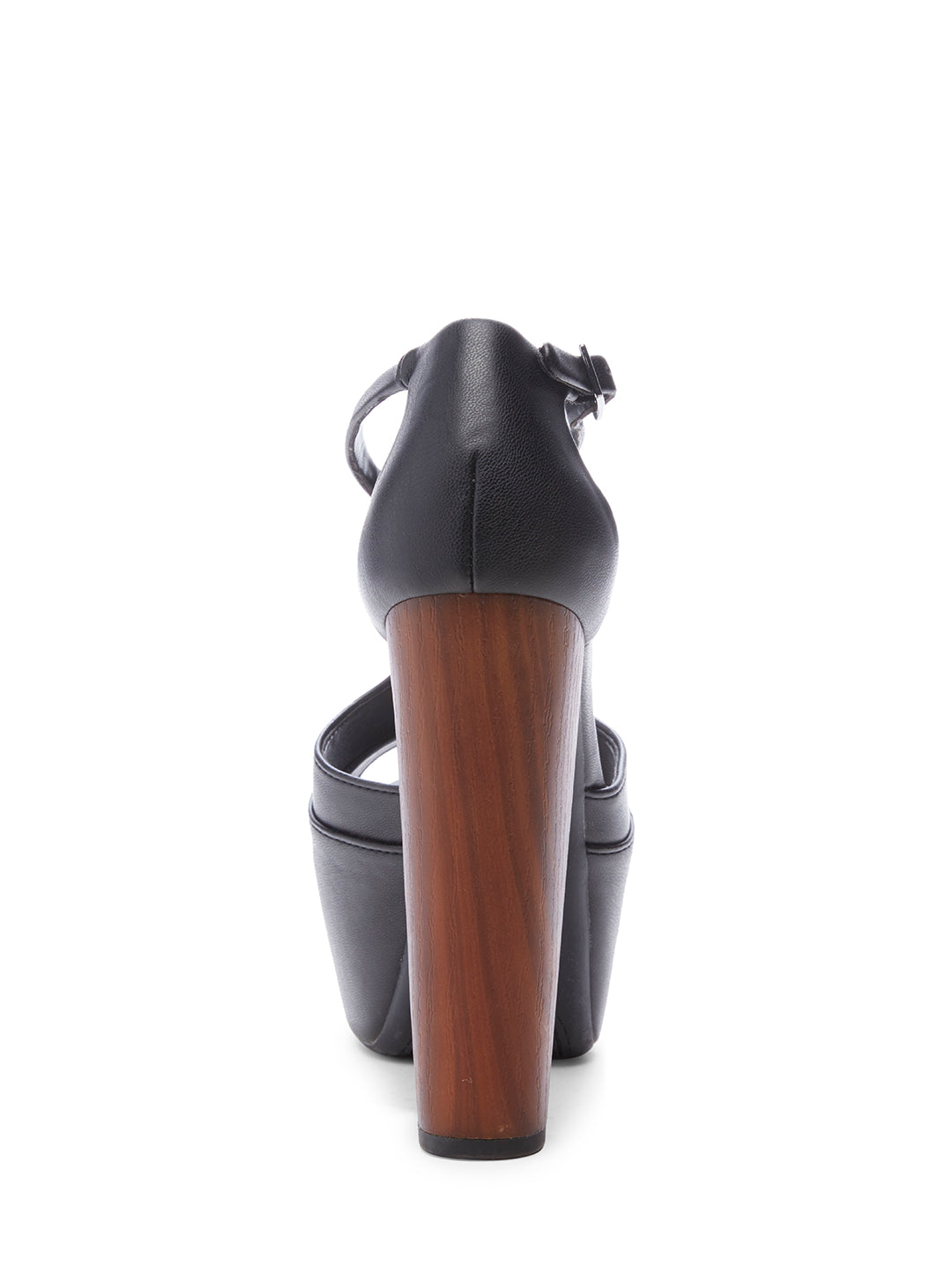 Dany T-Strap Platform Sandal in Black