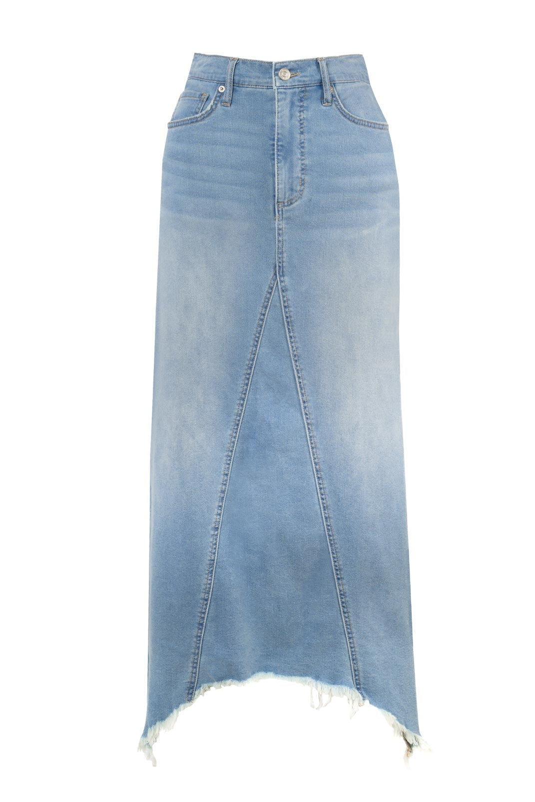 Della Maxi Skirt in Mystic Breeze