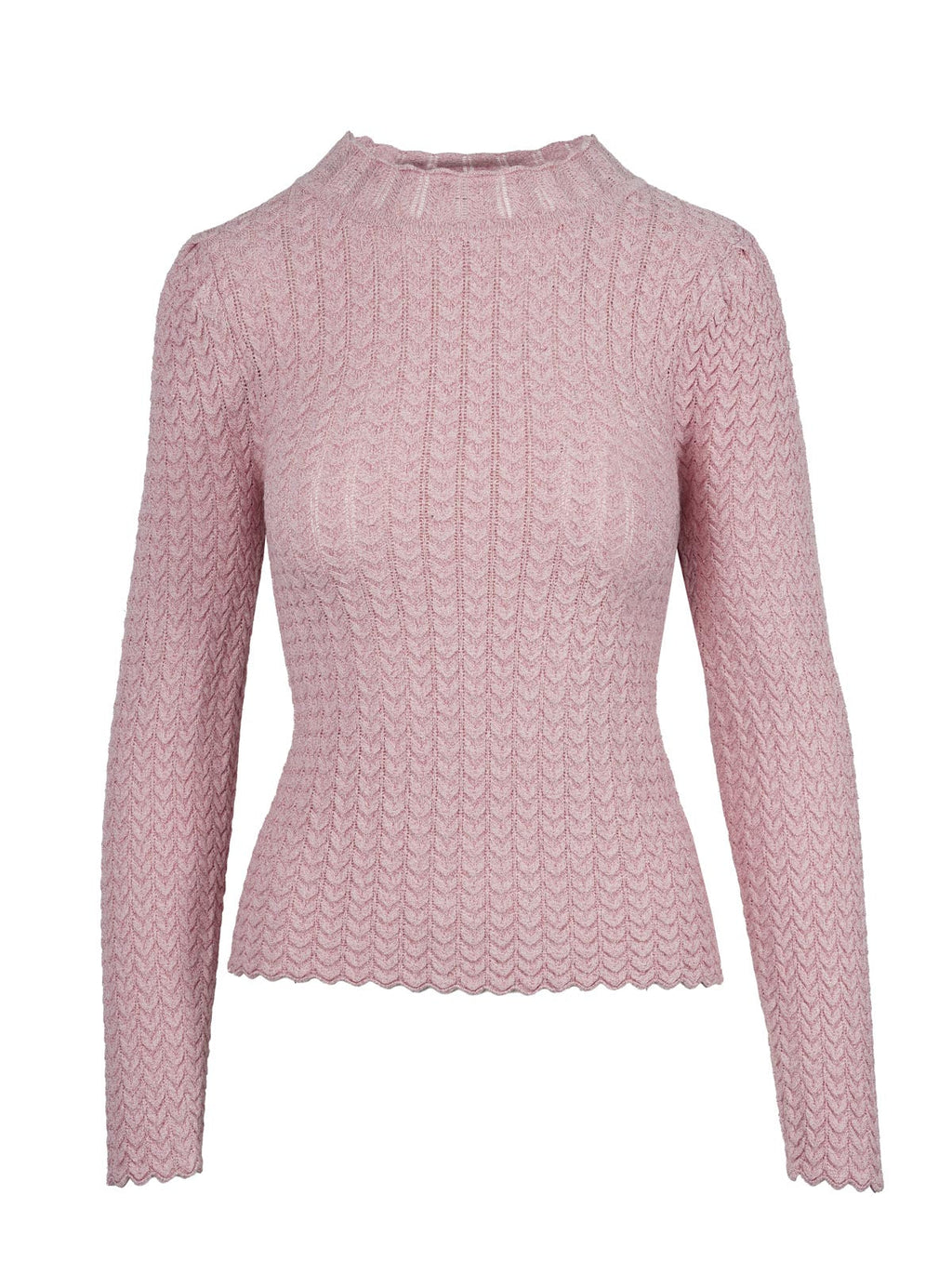 Camilla Sweater in Silver Pink