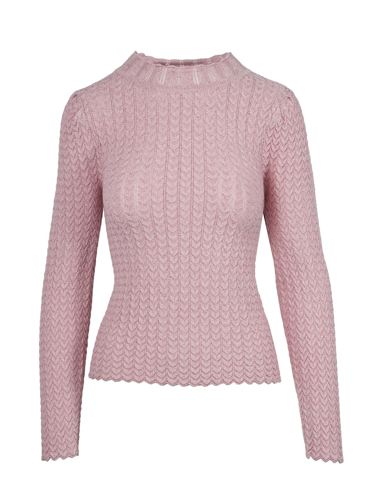 Camilla Sweater in Silver Pink