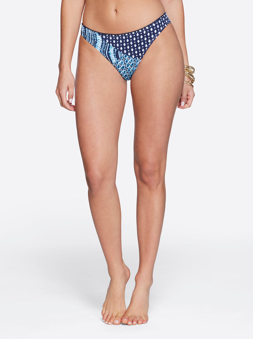 Cheeky Bikini Bottom in Shibori